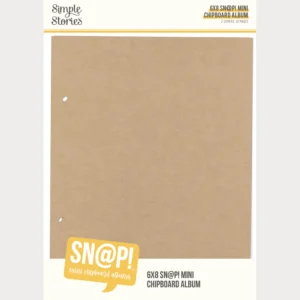 Simple Stories - SN@P! Mini Chipboard Album 6x8"