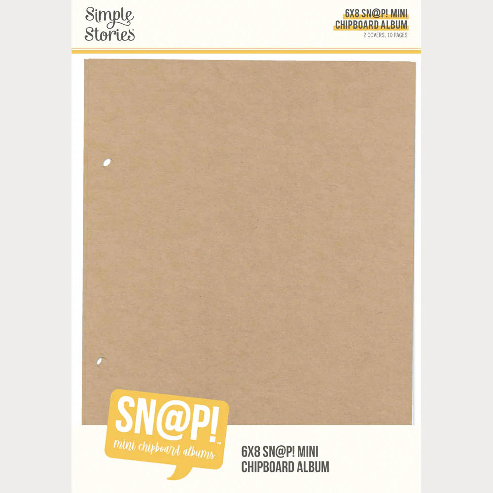 Simple Stories - SN@P! Mini Chipboard Album 6x8"