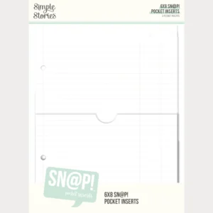 Simple Stories - SN@P! Pocket Inserts 6x8"
