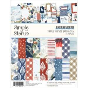 Simple Stories - Vintage Sand & Sea - 6x8" Paper Pad