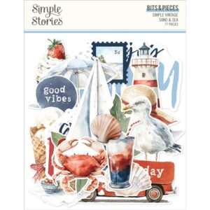 Simple Stories - Vintage Sand & Sea - Bits & Pieces