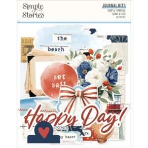 Simple Stories - Vintage Sand & Sea - Journal Bits