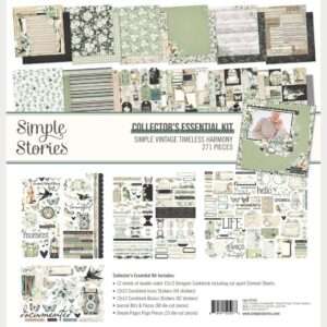 Simple Stories - Vintage Timeless Harmony - Collector's Essential Kit 12X12"