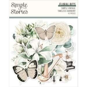 Simple Stories - Vintage Timeless Harmony - Floral Bits