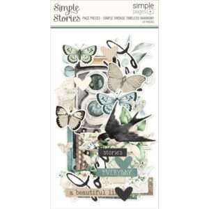 Simple Stories - Vintage Timeless Harmony - Page Pieces