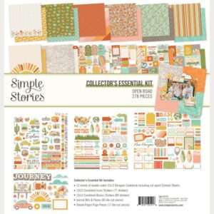 Simple Stories - Open Road - Collector's Essential Kit 12x12"