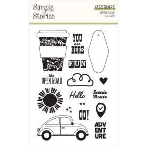 Simple Stories - Open Road - Stamp Set