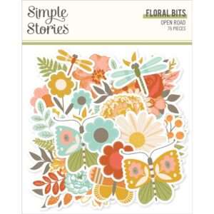 Simple Stories - Open Road - Floral Bits