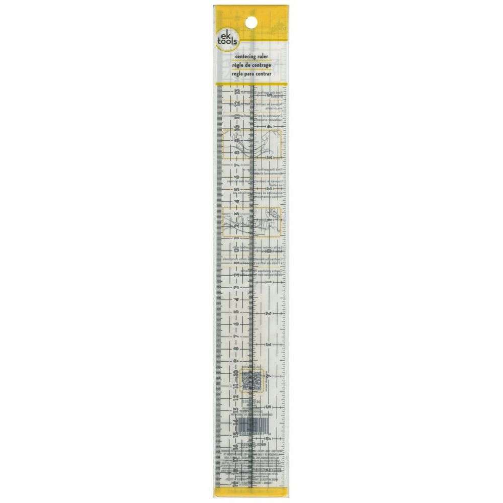 EK Tools - Acrylic Pro Centering Ruler