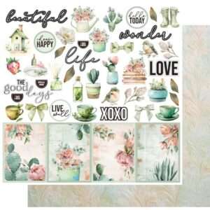 Uniquely Creative - Tea & Tranquility - 12x12" Collection Pack - Image 6