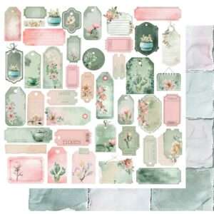 Uniquely Creative - Tea & Tranquility - 12x12" Collection Pack - Image 7
