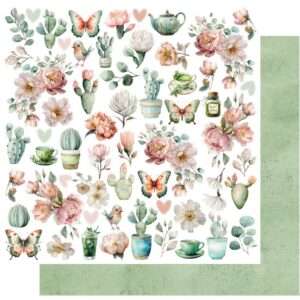 Uniquely Creative - Tea & Tranquility - 12x12" Collection Pack - Image 8