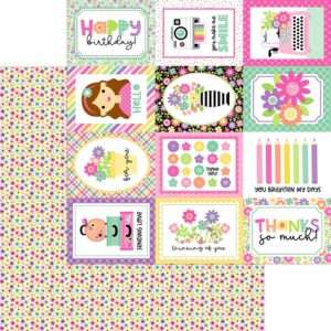 Doodlebug - Color Me Crafty - 12x12" Paper Pack - Image 6