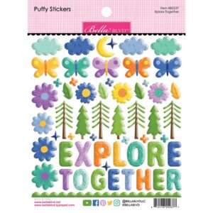 Bella Blvd - Adventure Awaits - Puffy Stickers