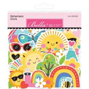 Bella Blvd - Walking on Sunshine - Ephemera Pack, Icons