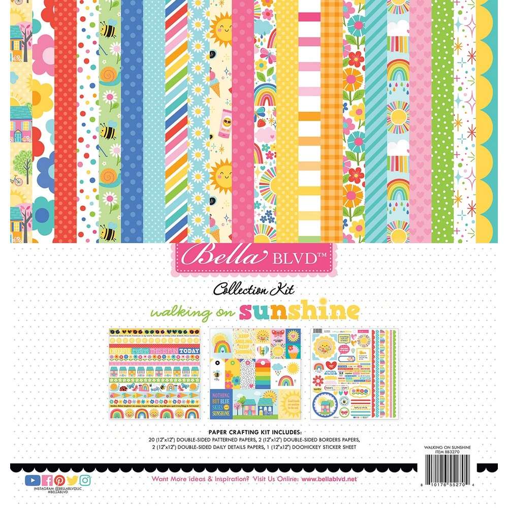 Bella Blvd - Walking on Sunshine - Collection Kit 12x12"