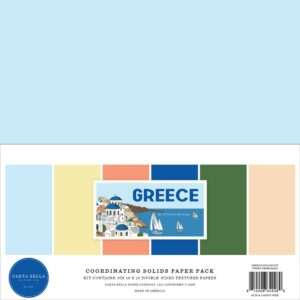 Carta Bella - Greece - Solids Kit 12X12"