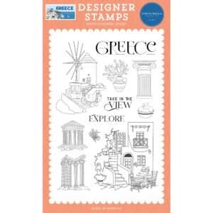 Carta Bella - Greece - Stamp Set, Greece