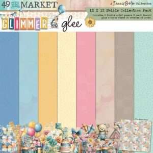 49 & Market - Glimmer & Glee - 12x12" Solids Pack