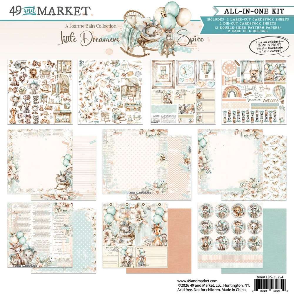 49 & Market - All-in-One Kit - Little Dreamers, Spice