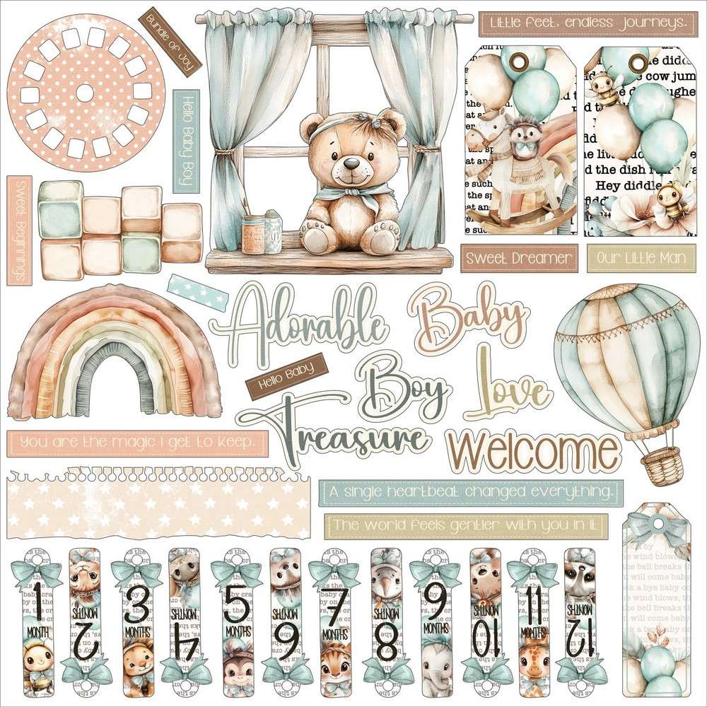 49 & Market - All-in-One Kit - Little Dreamers, Spice - Image 2