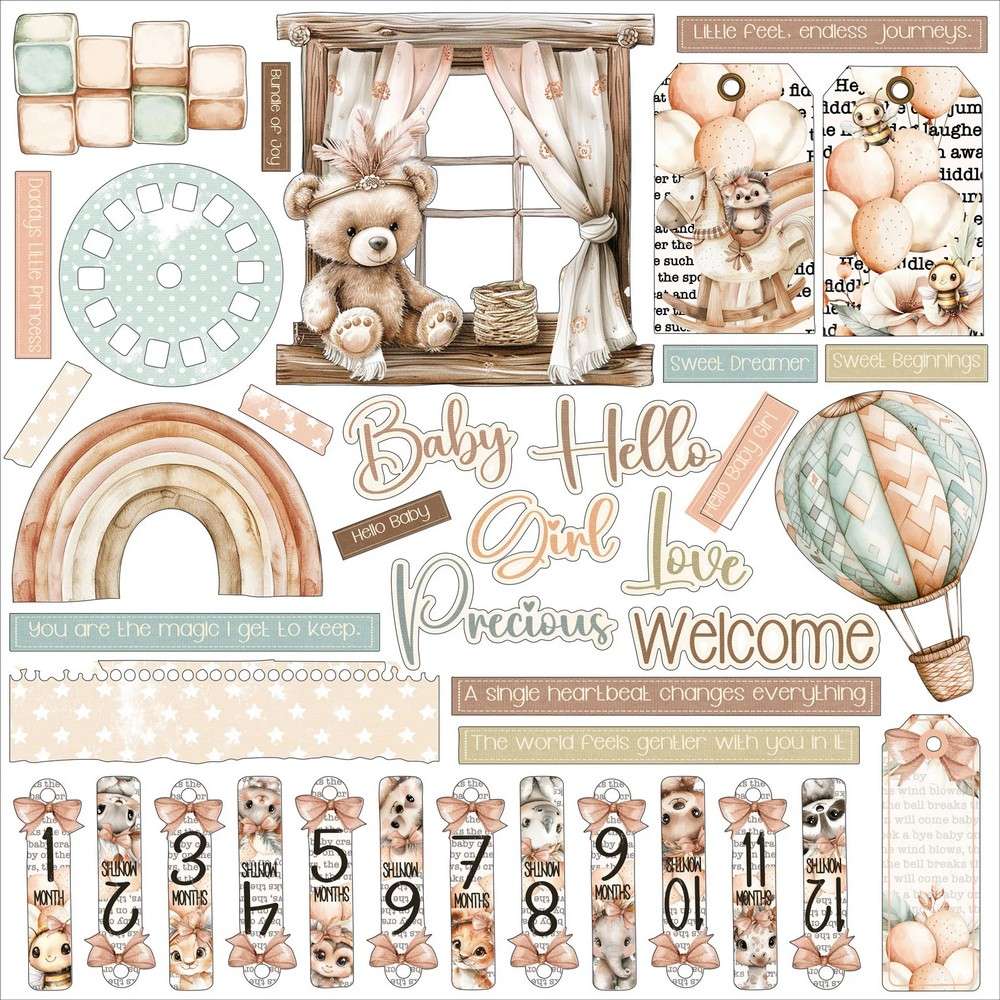 49 & Market - All-in-One Kit - Little Dreamers, Sugar - Image 2