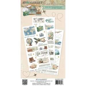 49 & Market - Travel Diaries - Rub-on Transfer Set