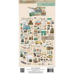 49 & Market - Travel Diaries - Laser Cut Elements