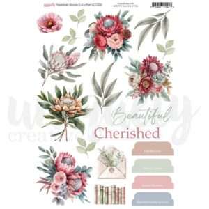 Uniquely Creative - Paperbark Blooms - Cut-a-Part Sheet