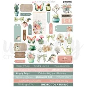 Uniquely Creative - Tea & Tranquility - Cut-a-Part Sheet
