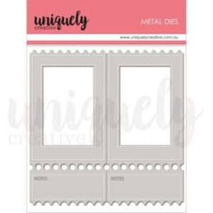 Uniquely Creative - Tea & Tranquility - Folding Ticket Frame Die