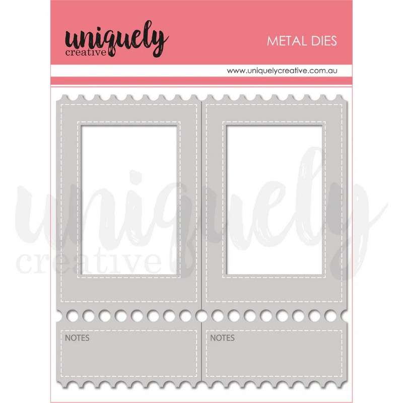 Uniquely Creative - Tea & Tranquility - Folding Ticket Frame Die