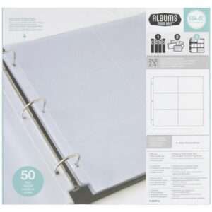 WeR - Page Protectors 12x12" - 6 Pocket 50/Pkg