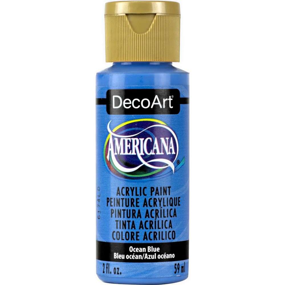Americana Acrylic Paint 2oz - Ocean Blue