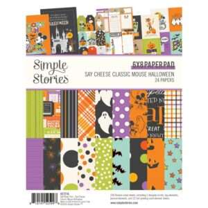 Simple Stories - Classic Mouse Halloween  - 6x8 Paper Pad