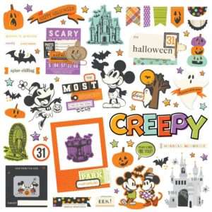 Simple Stories - Classic Mouse Halloween  - Chipboard Pieces - Image 2