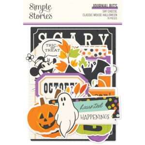 Simple Stories - Classic Mouse Halloween  - Journal Bits