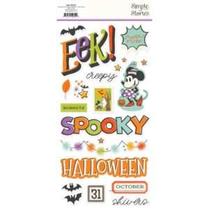 Simple Stories - Classic Mouse Halloween  - Foam Stickers - Image 2