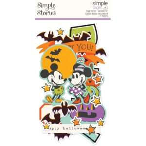 Simple Stories - Classic Mouse Halloween  - Page Pieces