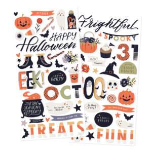 Simple Stories - Frightful Fun - Foam Stickers