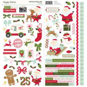 Simple Stories - Kringle and Co. - Cardstock Stickers, Icons
