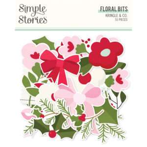 Simple Stories - Kringle and Co. - Floral Bits