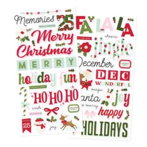 Simple Stories - Kringle and Co. - Foam Stickers