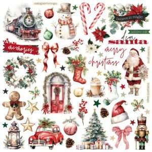 Simple Stories - Old-Fashioned Christmas - Chipboard Pieces - Image 2