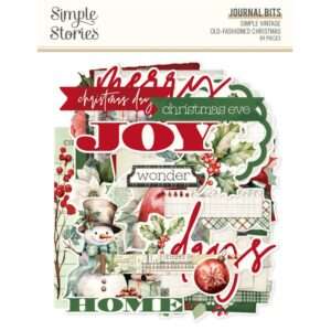 Simple Stories - Old-Fashioned Christmas - Journal Bits