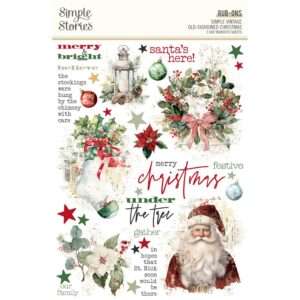 Simple Stories - Old-Fashioned Christmas - Rub-Ons
