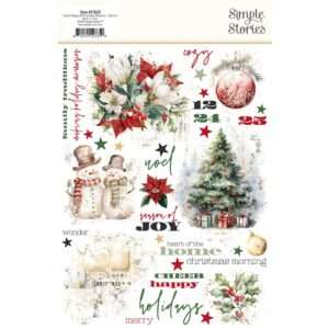 Simple Stories - Old-Fashioned Christmas - Rub-Ons - Image 2