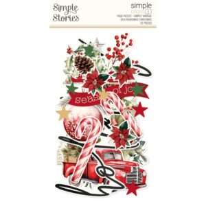 Simple Stories - Old-Fashioned Christmas - Page Pieces