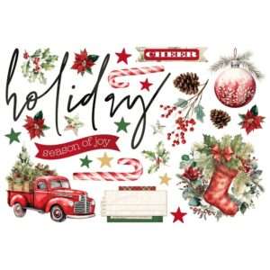 Simple Stories - Old-Fashioned Christmas - Page Pieces - Image 2