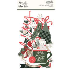 Simple Stories - Mistletoe and Holly - Page Pieces